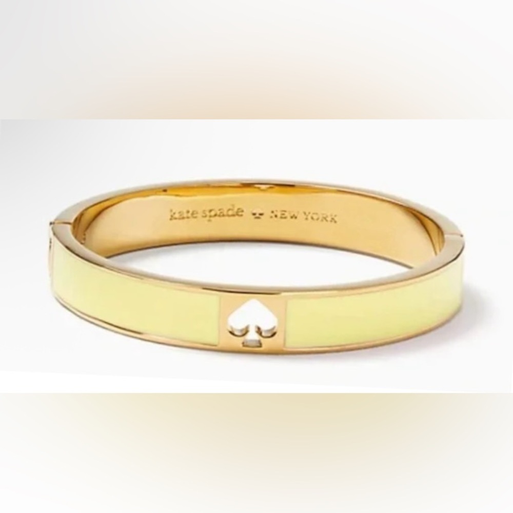 Kate Spade New York Hole Punch Spade Hinge Bangle
